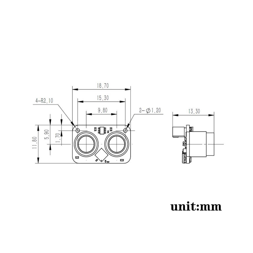 SDM50 英文尺寸